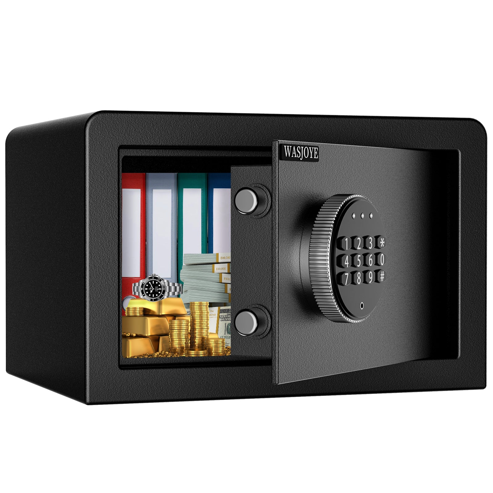 WASJOYE Safe Box with Electronic Digital Keypad, EO Series